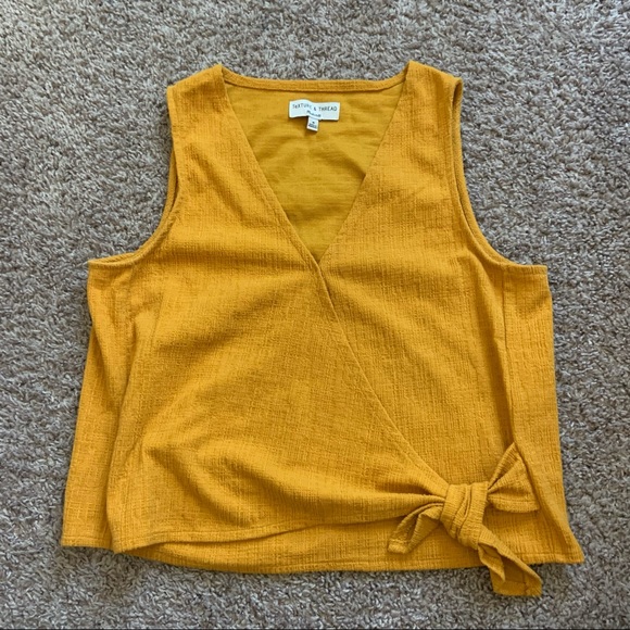 Madewell Wrap-Tie Tank Top Size M - Picture 4 of 6